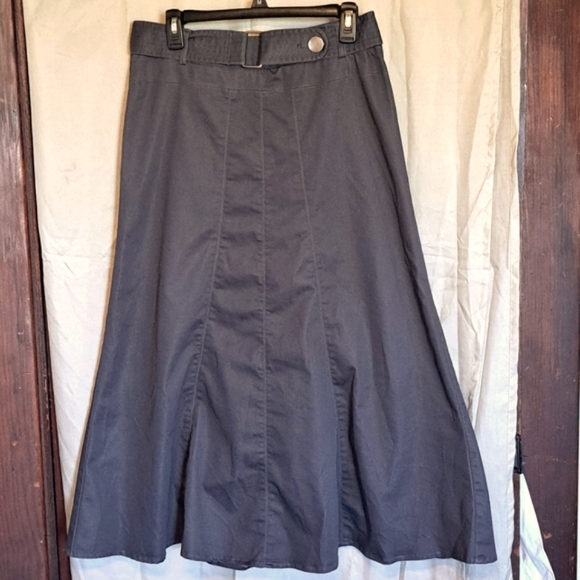Cato Full Length Long Skirt..Charcoal Grey..Size 10...Maxi..Tulip Bottom.. - Picture 1 of 6
